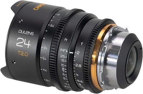 DULENS APO Cambrian Prime T2.0 24mm Cine Lens​ ​ Imperial System（FT Black PL） in Kuwait