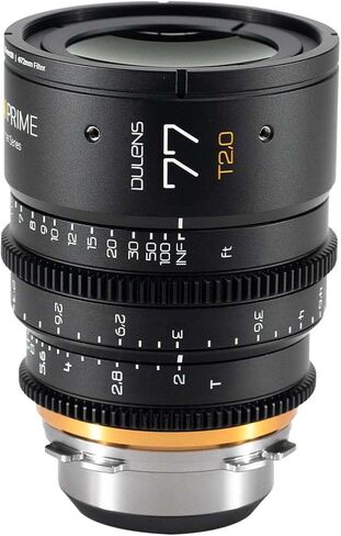 DULENS APO Cambrian Prime T2.0 77mm Cine Lens​ ​ Imperial System（FT Black PL77mm） in Kuwait