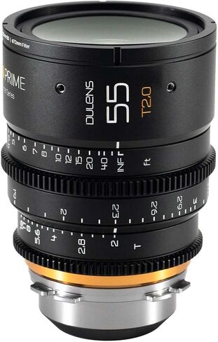 DULENS APO Cambrian Prime T2.0 55mm Cine Lens​ ​ Imperial System（FT Black PL 55） in Kuwait