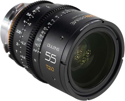 DULENS APO Cambrian Prime T2.0 55mm Cine Lens​ ​ Imperial System（FT Black PL 55） in Kuwait