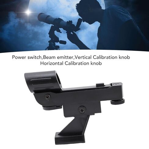 Red Dot Finderscope، محدد منظر LED Dot مع تعديل السطوع للتلسكوبات الفلكية 80EQ SE SLT PS Series، شريحة في قوس in Kuwait