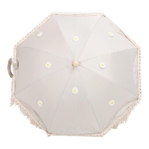 Baby Outdoor Parasols, Baby Stroller Parasol Umbrella with Adjustable Clamp, Toddler Parasol for Trolley Wheelchair Beach Chair, Outdoor Activities (Beige with in Kuwait