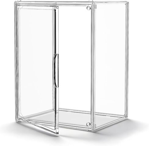 Acrylic Display Case for Collectibles, Figure Display Case, 3 Packs Clear Display Case with Adjustable Divider, Clear Display Box for Popmart, Figures, Doll, Car Model, XX-Large in Saudi Arabia
