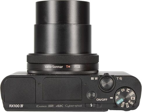 كاميرا سوني DSC-RX100 IV بدقة 20.1 ميجابكسل مع مستشعر CMOS مكدس 1 بوصة، وعدسة ZEISS مقاس 24-70 مم f/1.8-2.8 (DSC-RX100M4) + بطاقة 64 جيجابايت + حقيبة كاميرا + طقم تنظيف + قارئ بطاقات (حزمة من 9 قطع) in Kuwait