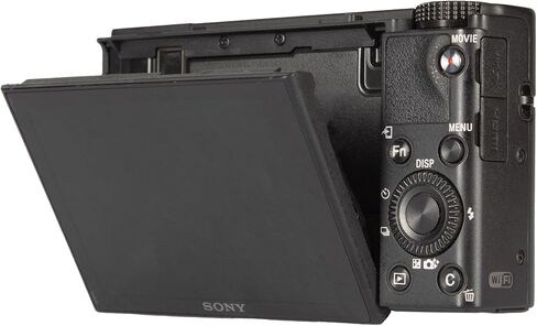 كاميرا سوني DSC-RX100 IV بدقة 20.1 ميجابكسل مع مستشعر CMOS مكدس 1 بوصة، وعدسة ZEISS مقاس 24-70 مم f/1.8-2.8 (DSC-RX100M4) + بطاقة 64 جيجابايت + حقيبة كاميرا + طقم تنظيف + قارئ بطاقات (حزمة من 9 قطع) in Kuwait
