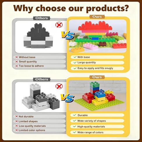 Building Blocks Set for Kids with Baseplate Big Building Bricks 101Pcs Classic Bulk Sensory Toy for Kids Toddlers Boys Girls 15 Random Colors Birthday Gift Compatible with Lego All Major Brand in Saudi Arabia