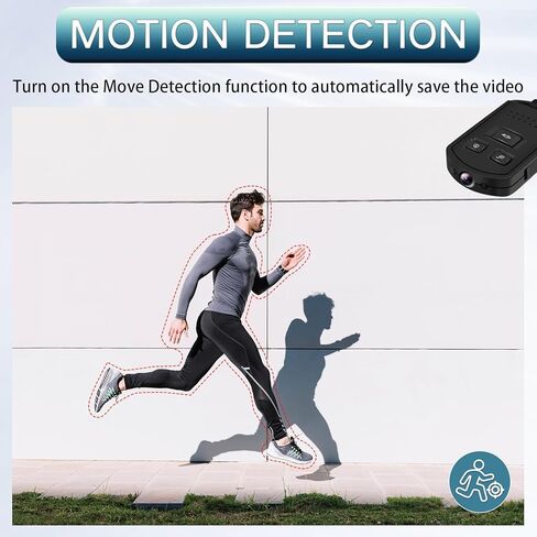 كاميرات صغيرة بسلسلة مفاتيح Pelay Key Fob HD 1080P، كاميرا مخفية لأمن المنزل، كاميرا مربية لتسجيل الفيديو مع كاشف الحركة/الرؤية الليلية in Kuwait