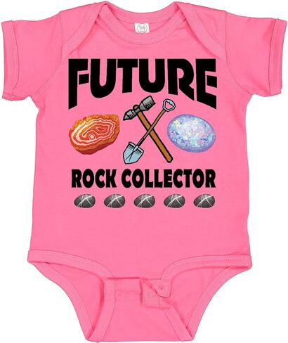inktastic Future Rock Collector Baby Bodysuit in Kuwait