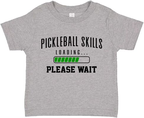 Pickleball Baby Bodysuit One Piece Or Toddler T-Shirt Pickleball Skills Loading Please Wait in Saudi Arabia