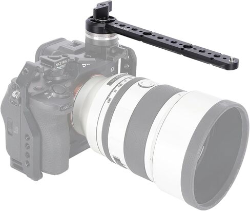 NICEYRIG Rosette Mount Extension Rail، الإفراج السريع المضادة للإيقاف الناتو السكك الحديدية لتركيب EVF، الذراع السحري، حامل الهاتف - 635 in Kuwait