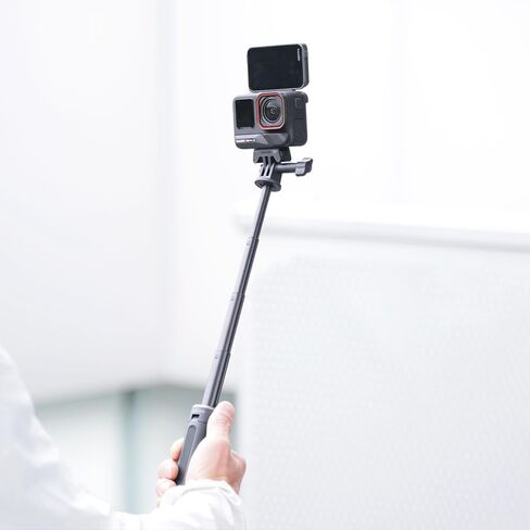 كاميرا MAXCAM الرياضية لـ DJI Osmo Action 6/5/4، Insta360 AcePro 2/1، عمود تمديد صغير لصور السيلفي، حامل ثلاثي محمول، ملحقات حامل سطح المكتب in Kuwait