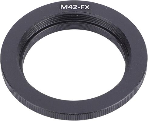 محول تركيب M42 إلى FX، هيكل متين من سبائك الألومنيوم، محول عدسة للكاميرات بدون مرآة، تصميم خفيف الوزن مصمم بدقة عالية التوافق، لصانعي الأفلام والصور in Kuwait