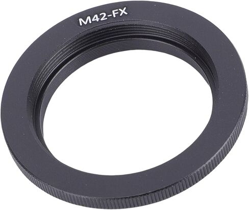 محول تركيب M42 إلى FX، هيكل متين من سبائك الألومنيوم، محول عدسة للكاميرات بدون مرآة، تصميم خفيف الوزن مصمم بدقة عالية التوافق، لصانعي الأفلام والصور in Kuwait