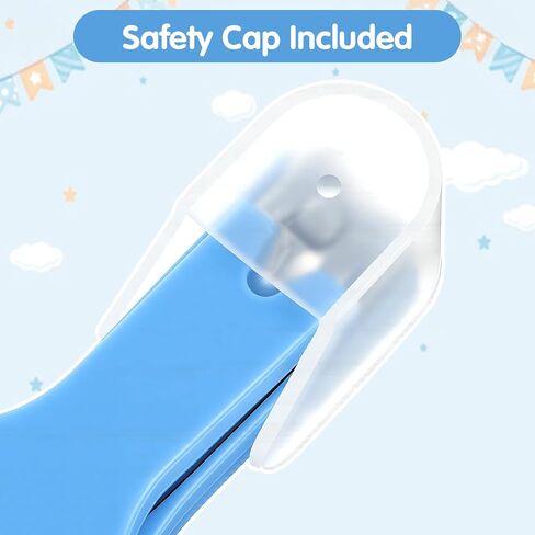Qianyu 5 Pcs Baby Nail Clippers Fold Up Baby Nail Clippers Stainless Steel Finger Trimmer Cutter Small Jaw Precise Safe NailTrimmer Fingernail Clipper for Newborn Infant Nursery Baby's Fingers Toes in Kuwait