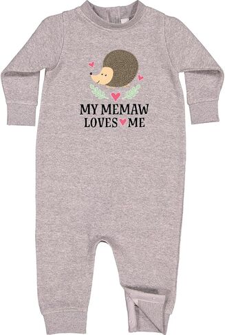 رومبير من الصوف للأطفال من Inktastic Memaw Loves Me حفيدة القنفذ in Kuwait