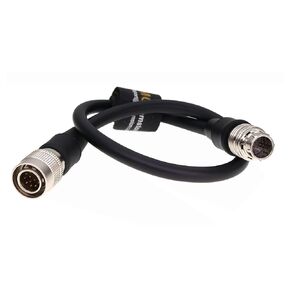 Hirose 20 Pin Male to Hirose 12Pin Male Cabrio Zoom Lens Control Cable Power Cable for Fujinon XK/ZK إلى Pan-asonic VariCam A-RRI Amira Camera، 30 سم in Kuwait