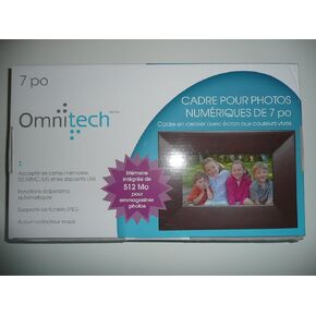 إطار صور رقمي Omnitech 7 بذاكرة مدمجة سعة 512 ميجابايت in Kuwait