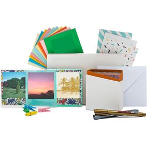 حزمة فيلم Focus Polaroid مع صندوق تخزين، 3 إطارات مغناطيسية وإطارات معلقة لكاميرات Polaroid i-Type و600 وSX-70 in Kuwait
