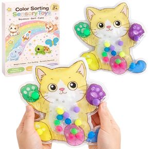 ألعاب فرز الألوان للأطفال الصغار من Sean's Choice، أنشطة Roadtrip Travel Essentials Fine Motor Autism Fidget في الفصول الدراسية لمرحلة ما قبل المدرسة للأطفال، حشوة سلة عيد الفصح (الفيل) in Kuwait