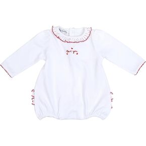 Magnolia Baby Baby Girl Love You Embroidered Ruffle L/S Bubble in Saudi Arabia