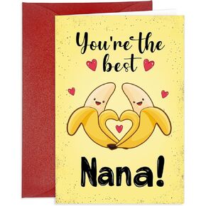 Mother's Day Card for Grandma from Grandkids Mothers Day Gifts for Grandma from Grandchild Grandson Granddaughter Floral Grandmother Nana Greetings Cards with Envelope in Saudi Arabia