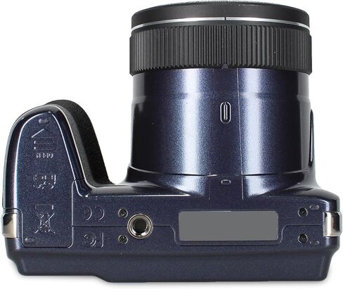 كاميرا كوداك PIXPRO AZ528 الرقمية (أزرق) | مستشعر 16 ميجابكسل، تكبير بصري 52x، عدسة واسعة الزاوية 24 ملم، بصري واتصال Wi-Fi | رائع للسفر والصور العائلية (AZ528MB) + بطاقة سعة 32 جيجابايت + حقيبة + قطعة قماش in Kuwait