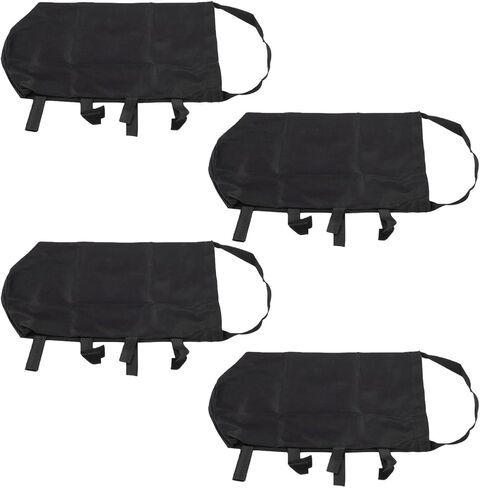 AMONIDA Tent Sand Bags Durable Heavy Duty Holds 35lbs Windproof for Outdoor Sunshade 4 Pcs Canopy Weights for Camping Events in Kuwait