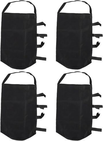 AMONIDA Tent Sand Bags Durable Heavy Duty Holds 35lbs Windproof for Outdoor Sunshade 4 Pcs Canopy Weights for Camping Events in Kuwait