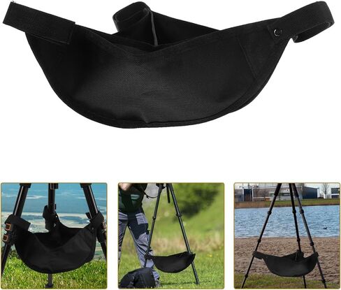 Tripod Weight Bag Stabilizing Sandbag Balanced Photo Sandbags for Outdoor Photography Black in Kuwait