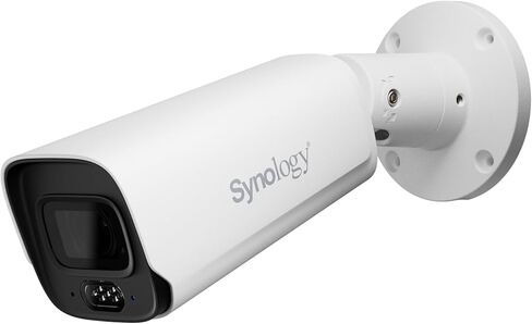 كاميرا Synology BC800Z 4K IP الخارجية للأمان، عدسة متغيرة البعد البؤري 8 ميجابكسل 4.38 إلى 9.33 مم، رؤية ليلية هجينة للضوء (31-38 مترًا)، IP66/67 مقاومة للطقس، متوافقة مع NDAA وTAA in Kuwait
