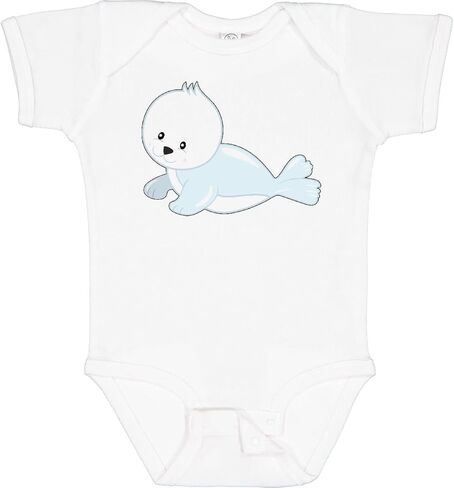 inktastic Baby Seal Baby Bodysuit in Saudi Arabia
