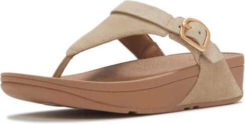 شبشب نسائي من الجلد GRACIE من FitFlop - صنادل مسطحة صيفية أنيقة مع بطانة ديناميكية ودعم قوس القدم in Saudi Arabia