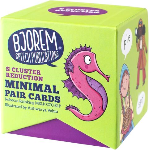Bjorem Speech Minimal Pairs Final Consonant Deletion: Speech Therapy Cards for Children - Improve Articulation and Phonemic Awareness | Educational Materials | Speech Materials in Saudi Arabia