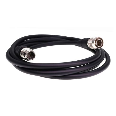 Hirose 20 Pin Male to Hirose 12Pin Male Cabrio Zoom Lens Control Cable Power Cable for Fujinon XK/ZK إلى Pan-asonic VariCam A-RRI Amira Camera، 30 سم in Kuwait