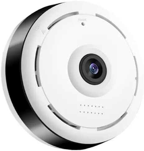 WiFi Camera IP Fisheye CCTV Mini Wireless Video Camera 1080P Panoramic View Camera Fish Eye 360 in Kuwait