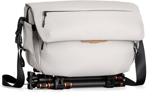 حقيبة كاميرا K&F CONCEPT، حقائب كاميرا سعة 15 لتر للمصورين لكاميرات DSLR/SLR/بدون مرايا، حقيبة كاميرا مقاومة للماء مع حجرة كمبيوتر محمول مقاس 13 بوصة، حقيبة كتف للكاميرا للسفر، أسود in Kuwait