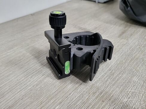Universal Tripod Storage Band with Arca Swiss Clamp - Aluminum Quick Release Mount for Camera Plates Accessories - Fits Tripod Legs Roll Bars 1.25-2 Inch - Designed and Assembled in USA in Kuwait
