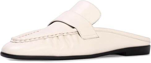 Axellion Women's Loafer Mules Ruched Penny Loafers Slip on Mule Shoes Comfortable Casual Loafer Slides in Kuwait