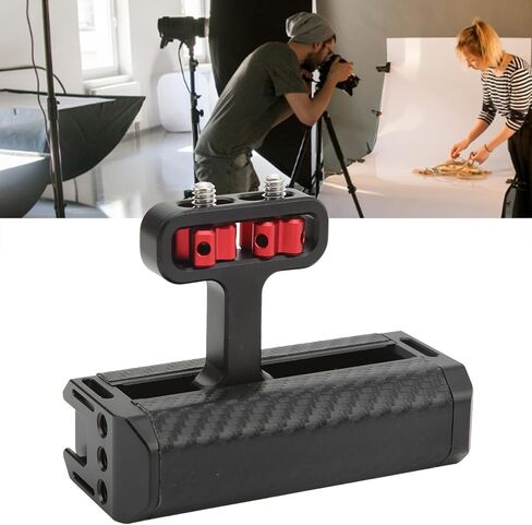 Yunseity Camera Side Handle Camera Side Grip Aluminum Alloy Handgrip with Cold Shoe Mount & 1/4in Screws for DSLR Mirrorless Cage Accessories in Kuwait