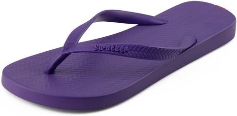 Swalker Flip Flops for Women & Men, Recyclable Rubber Sole Women Sandals with Non-Slip & Bouncy Footbed in Kuwait