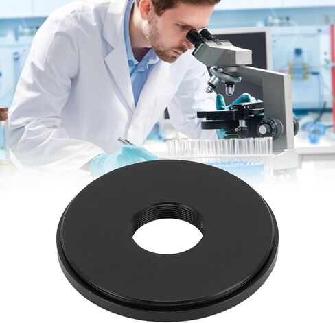 Objec Lens A, RMS C, Aluminum y RMS Threaded with 5mm Depth, Compatible with DSLR Cs and Macro Lenses (42mm) in Kuwait