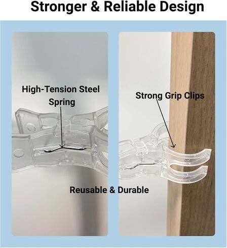 15 Pack Large Balloon Arch Clips,3.5 Inch Heavy Duty Clips 100pcs Clear 260 Long Balloons for Balloon Arch Kit Birthday Decoration Crafts Woodworking Photography Studios in Kuwait