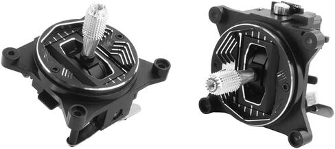 RadioMaster Zorro & TX12 AG01 Mini CNC Hall Gimbal (مجموعة من 2) مع تمركز ذاتي + صمام خانق - أسود - 2.3 - أسود in Kuwait