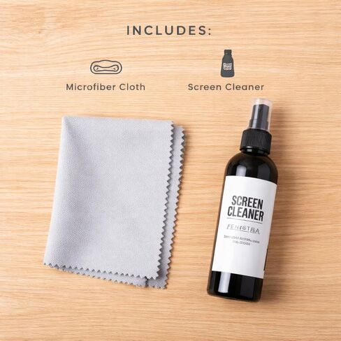 Fenestra Screen Cleaner Spray Kit – 4 oz Premium Screen Cleaning Solution with Microfiber Cloth – Safe for Phones, Laptops, Tablets, TVs and Electronics in Kuwait