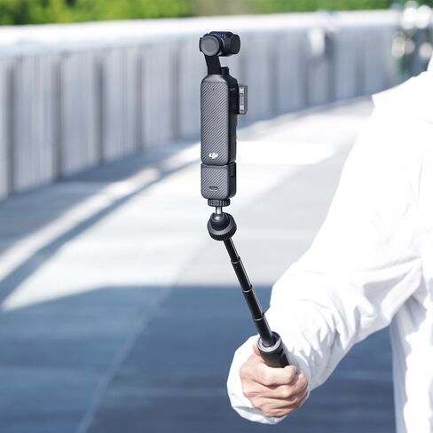 MAXCAM Mini Selfie تمديد القطب ل DJI Osmo Pocket 3 4 جيب كاميرا حامل ثلاثي محمول Vlog حامل مكتبي الملحقات in Kuwait
