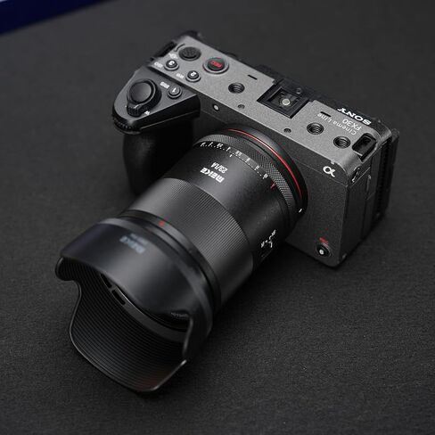 Meike 23mm F1.4 AF Ultra Wide Angle Large Aperture STM Auto Focus APS-C Portrait Prime Lens Compatible with Sony E Mount Cameras FX30 A6400 A5000 A6000 A6100 A6300 A6500 A6600 A6700 ZV-E10 ZV-E10 II in Kuwait