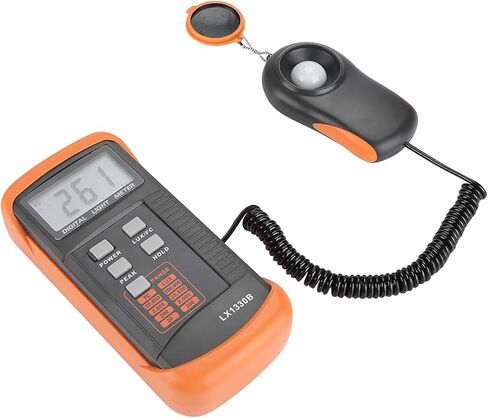 Professional Digital Luxmeter with Data Hold Function for Light Test in Stage Illumination and Photography in Kuwait