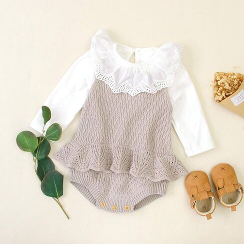 mimixiong Baby Sleeveless Romper Girls One Piece Cotton Outfit Halter Jumpsuit in Saudi Arabia