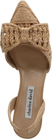 Charles David Agora Women's Slingback Woven Dress Heels in Saudi Arabia