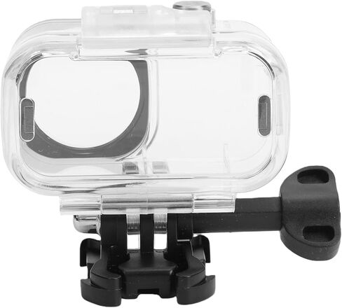 Water Proof Case for s Nano Camera, Camera Water Proof Protective Shell, 45M Underwater Diving Housing with Anti Fog Coating and Screw for Scuba Snorkeling Swimming in Kuwait